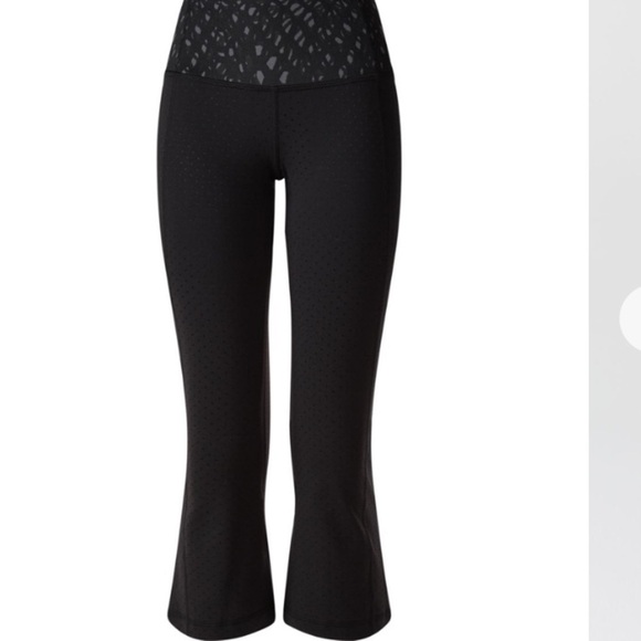 Lululemon Gather & Crow Crop II Dot Black Leggings - Picture 13 of 15